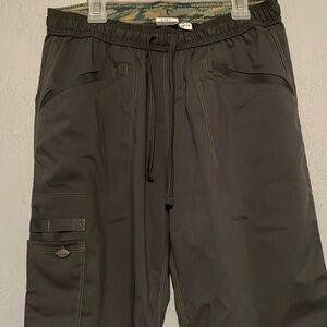 Pewter scrub pants by dickies